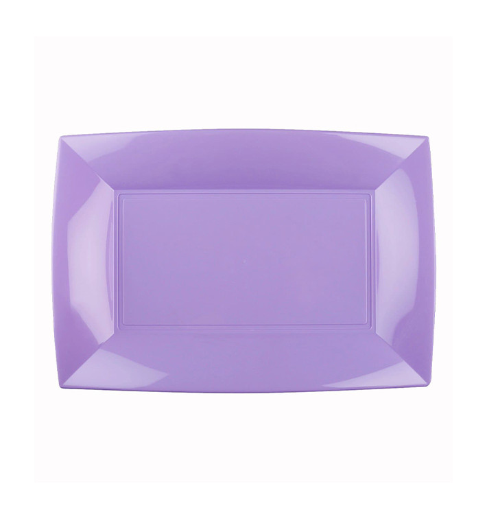 Bandeja de Plastico Lilás Nice PP 280x190mm (240 Uds) Bandeja de Plastico Lilás Nice PP 280x190mm (240 Uds)