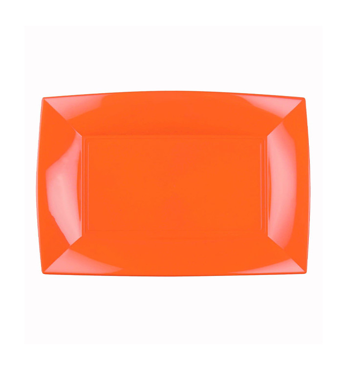 Bandeja de Plastico Laranja Nice PP 280x190mm (240 Uds) Bandeja de Plastico Laranja Nice PP 280x190mm (240 Uds)