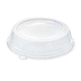 Tampa de Plastico Trasparente Bandeja 40x8 cm (5 Uds)