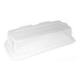 Tampa Plastico Trasp. Bandeja 35x16x8cm (5 Uds)