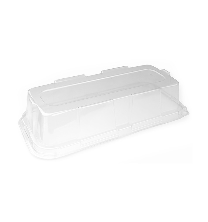 Tampa Plastico Trasp. Bandeja 35x16x8cm (50 Uds)