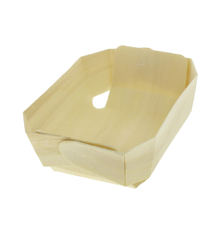 Molde de Madera para Forno 21,0x14,5x4,5cm (50 Uds) Molde de Madera para Forno 21,0x14,5x4,5cm (50 Uds)