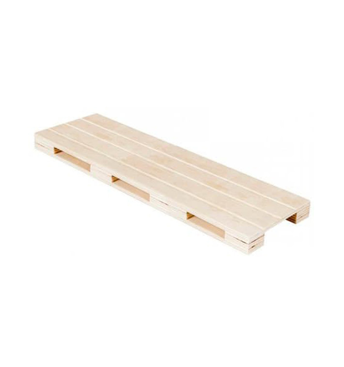 Bandeja Mini Palete de Madeira 40x15x2cm (1 Ud) Bandeja Mini Palete de Madeira 40x15x2cm (1 Ud)