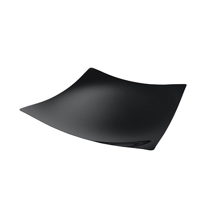 Mini Bandeja Degustação Sfera Preto 13x13 cm (24 Uds) Mini Bandeja Degustação Sfera Preto 13x13 cm (24 Uds)