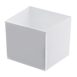 Tigela Degustação Cube Branco 60 ml (15 Uds)