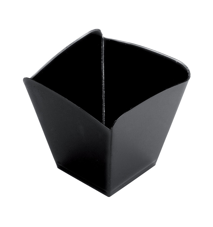 Copo Degustação Onda Preto 100 ml (500 Uds) Copo Degustação Onda Preto 100 ml (500 Uds)