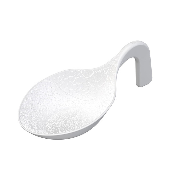 Colher Degustação PS "Clorofilla" Branco 9,8cm (600 Uds) Colher Degustação PS "Clorofilla" Branco 9,8cm (600 Uds)