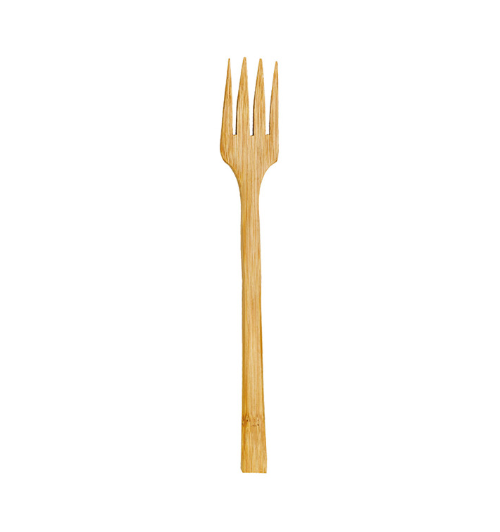 Garfo em Bambu 16cm (250 Unidades) Garfo em Bambu 16cm (250 Unidades)