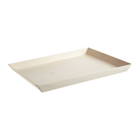 Bandeja de Madeira 38x27,4x3cm 2400ml (100 Uds)