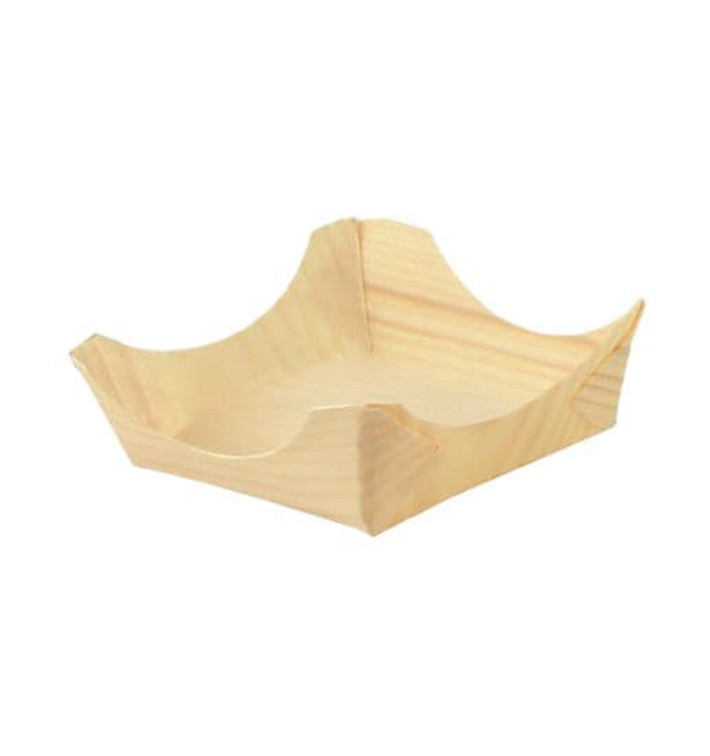 Bandeja de Folha de Pinho 75x75x30mm (100 Uds) Bandeja de Folha de Pinho 75x75x30mm (100 Uds)