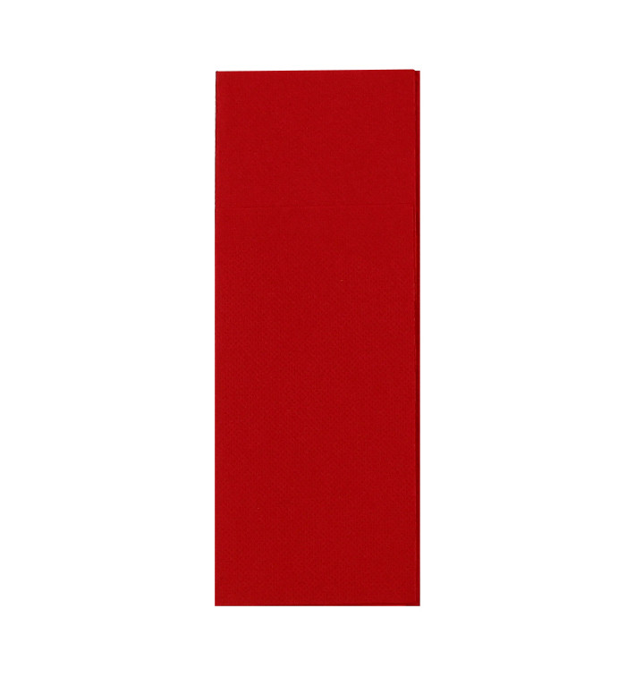 Guardanapos Kanguro Papel 32x40cm Vermelho (1200 Uds) Guardanapos Kanguro Papel 32x40cm Vermelho (1200 Uds)
