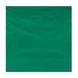 Guardanapos Papel Fl Dupla Verde 20x20cm (100 Uds)