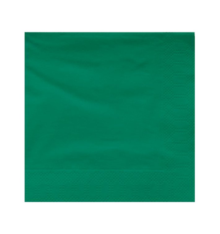 Guardanapos Papel Fl Dupla Verde 20x20cm (6000 Uds) Guardanapos Papel Fl Dupla Verde 20x20cm (6000 Uds)