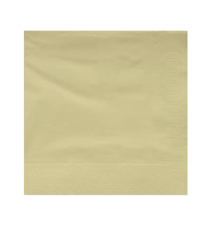 Guardanapos Papel Fl Dupla Creme 20x20cm (100 Uds) Guardanapos Papel Fl Dupla Creme 20x20cm (100 Uds)