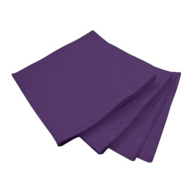 Guardanapos Papel Microdot Lilás 20x20cm (2400 Uds)
