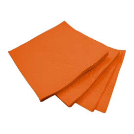 Guardanapos Papel Microdot Laranja 20x20cm (2400 Uds)