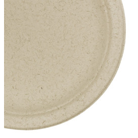 Prato de Farelo de Trigo Natural Ø18cm (50 Uds)