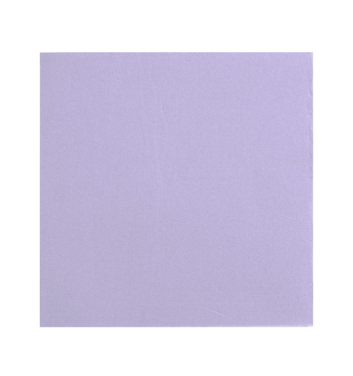 Guardanapos Papel Ponta Ponta Lilás 25x25cm (50 Uds) Guardanapos Papel Ponta Ponta Lilás 25x25cm (50 Uds)