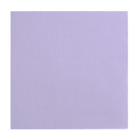 Guardanapos Papel Ponta Ponta Lilás 25x25cm (1400 Uds)
