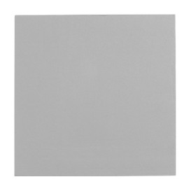 Guardanapos Papel Ponta Ponta Cinza 25x25cm (50 Uds)