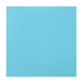 Guardanapos Papel Ponta Ponta Turquesa 25x25cm (50 Uds)