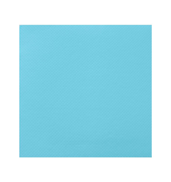Guardanapos Papel Ponta Ponta Turquesa 25x25cm (1400 Uds) Guardanapos Papel Ponta Ponta Turquesa 25x25cm (1400 Uds)