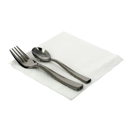 Guardanapos Papel Branco 30x30 1 Folha (100 Uds)