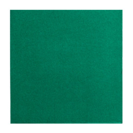 Guardanapos Papel Verde 2F Ponta-Ponta 33x33cm (50 Uds)