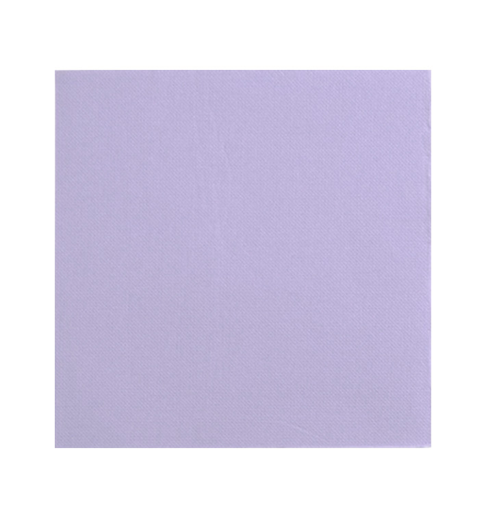Guardanapos Papel Lilás 2F Ponta-Ponta 33x33cm (50 Uds) Guardanapos Papel Lilás 2F Ponta-Ponta 33x33cm (50 Uds)