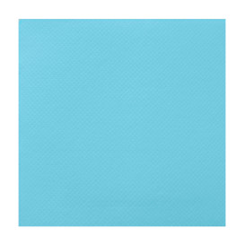 Guardanapos Papel Turquesa 2F Ponta-Ponta 33x33cm (50 Uds)