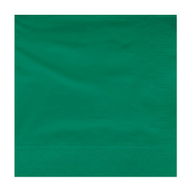 Guardanapos Papel Fl Dupla Verde 40x40cm (1200 Uds)