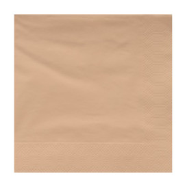 Guardanapos Papel Fl Dupla Creme 40x40cm (50 Uds)