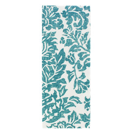 Guardanapos Canguru Airlaid  "Versalles" Turquesa 32x40cm 55g/m² (40 Uds)