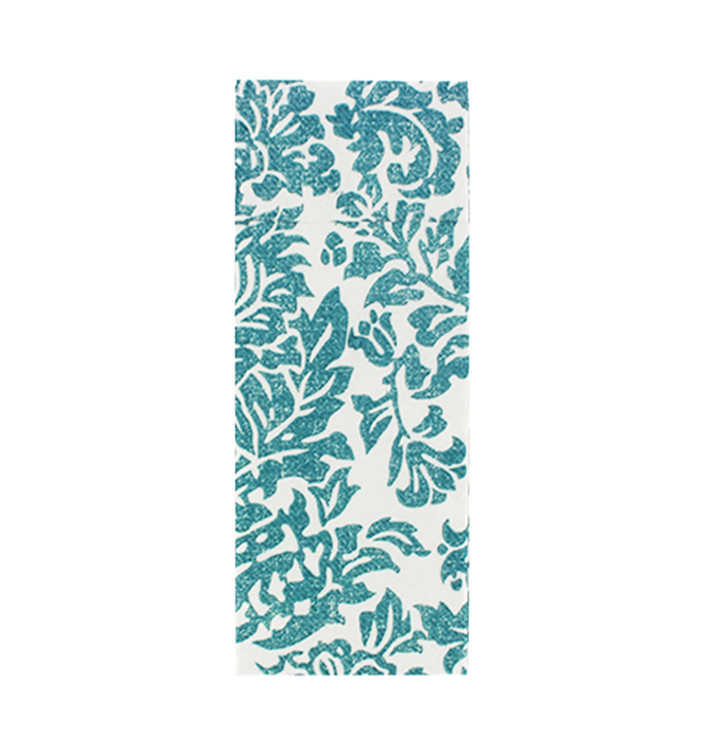 Guardanapos Canguru Airlaid "Versalles" Turquesa 32x40cm 55g/m² (40 Uds) Guardanapos Canguru Airlaid "Versalles" Turquesa 32x40cm 55g/m² (40 Uds)