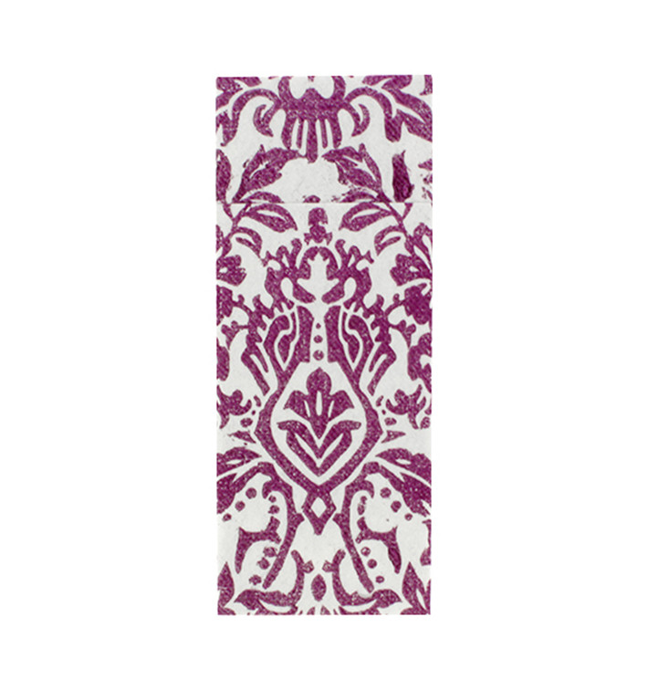 Guardanapos Canguru Airlaid "Versalles" Roxo 32x40cm 55g/m² (40 Uds) Guardanapos Canguru Airlaid "Versalles" Roxo 32x40cm 55g/m² (40 Uds)