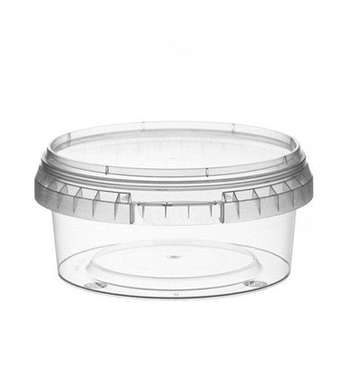 Embalagem Plastico Com Tampa Inviolável 300ml Ø11,8 (374 Uds) Embalagem Plastico Com Tampa Inviolável 300ml Ø11,8 (374 Uds)