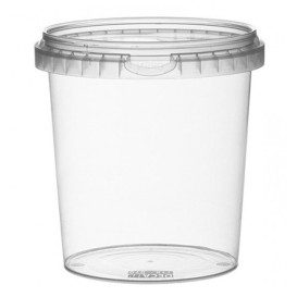 Embalagem Plastico Com Tampa Inviolável 870ml Ø11,8 (228 Uds)