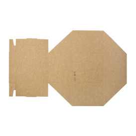Caixa Hambúrguer Gourmet Kraft 13x13x13cm (150 Uds)