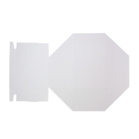 Caixa Hambúrguer Gourmet Kraft 13x13x13cm (150 Uds)
