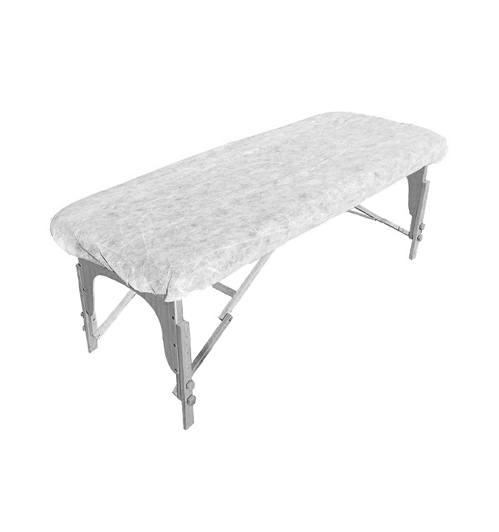 Lençóis Ajustáveis TNT de PP SMS 95x220cm (1 Ud) Lençóis Ajustáveis TNT de PP SMS 95x220cm (1 Ud)