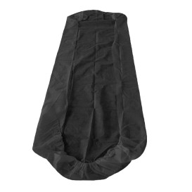 Lençóis Ajustáveis Plus TNT de PP SMS Preto 95x220cm (1 Ud)