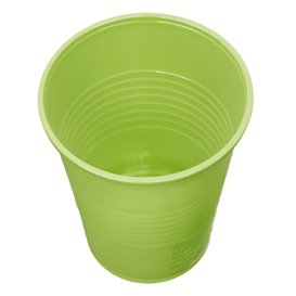 Copo de Plastico PS Verde 200 ml Ø7cm (1500 Unidades)