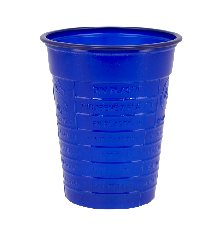 Copo de Plastico PS Azul Escuro 200ml Ø7cm (50 Unidades) Copo de Plastico PS Azul Escuro 200ml Ø7cm (50 Unidades)