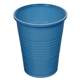 Copo de Plastico PS Azul Escuro 200ml Ø7cm (1500 Unidades)