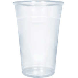 Copo de Plastico PP Transparente 400ml Ø8,3cm (50 Unidades)