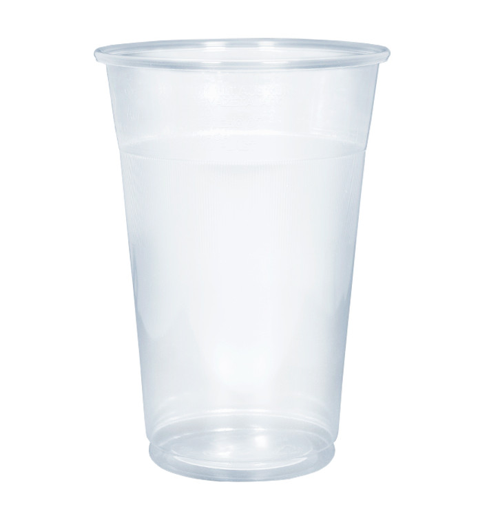 Copo de Plastico PP Transparente 400ml Ø8,3cm (50 Unidades)