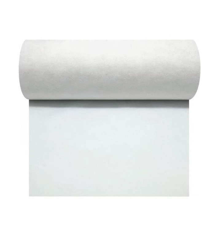 Toalha Rolo não Tecido "Novotex" Branco 1x50m (6 Uds) Toalha Rolo não Tecido "Novotex" Branco 1x50m (6 Uds)