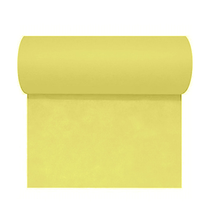 Toalha Rolo não Tecido "Novotex" Amarelo 1x50m (6 Uds) Toalha Rolo não Tecido "Novotex" Amarelo 1x50m (6 Uds)