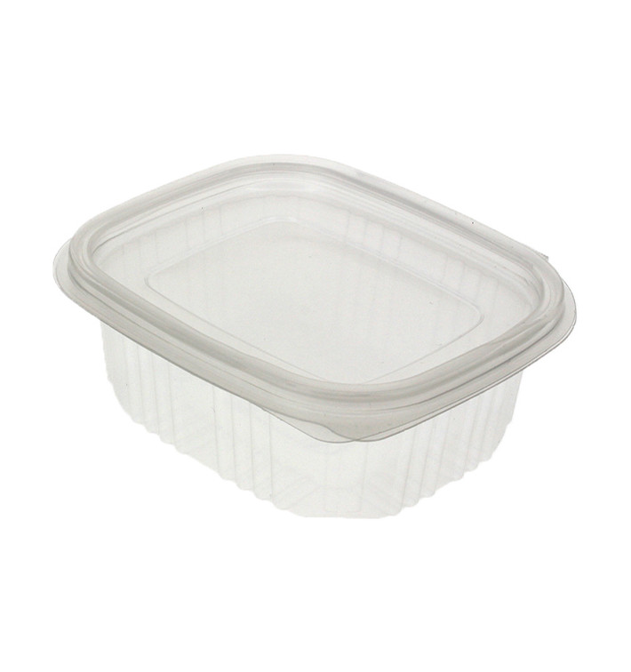 Embalagem Plastico Tampa Bisagra Micro 375ml (50 Uds) Embalagem Plastico Tampa Bisagra Micro 375ml (50 Uds)
