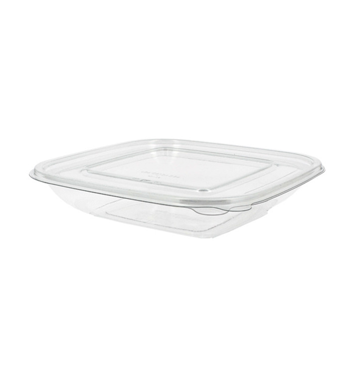 Tigela de Plastico PET 750ml 190x190x40mm (50 Uds) Tigela de Plastico PET 750ml 190x190x40mm (50 Uds)